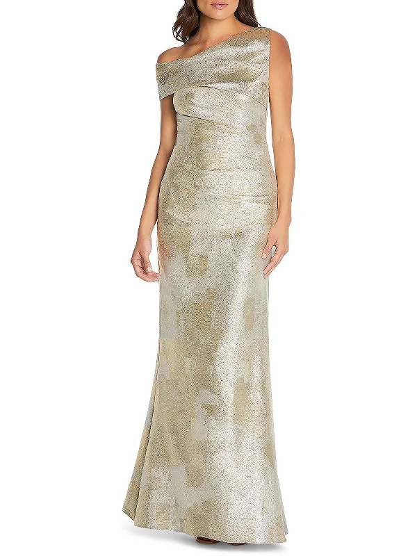 Little Black Women Dress with Sequins for a Glamorous Night Out Little Black Women Dress with Sequins for a Glamorous Night Out Womens Metallic Asymmetric Evening Dress