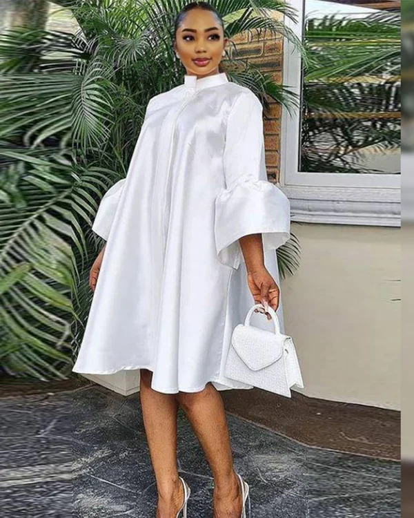 A - line midi dresses with floral prints for spring brunchesBougie Bell Sleeve Dress A - line midi dresses with floral prints for spring brunchesBougie Bell Sleeve Dress