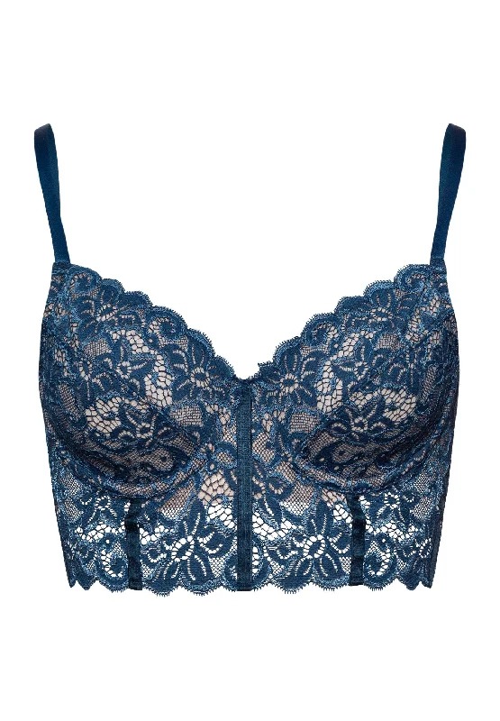 bralette bras for a trendy and comfortable styleMarlene Underwire Bra | Mystic Blue 70893-1652