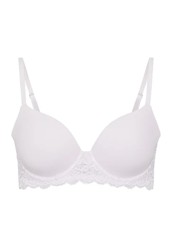 minimizer underwire bras for more controlLuxury Moments Lace T-Shirt Bra | Lupine Love 71503-1486
