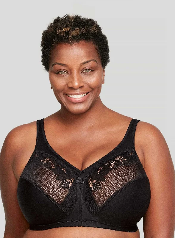 minimizer bras to reduce bust sizeGlamorise: Magic Lift Minimizer Bra Black