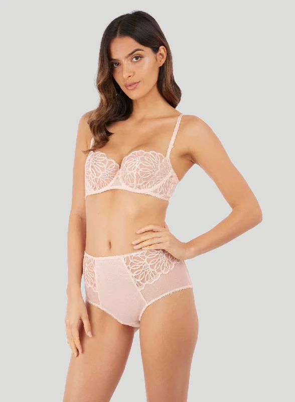 padded bras for added volumeWacoal: Reflexion Underwire Balcony Bra Tea Rose