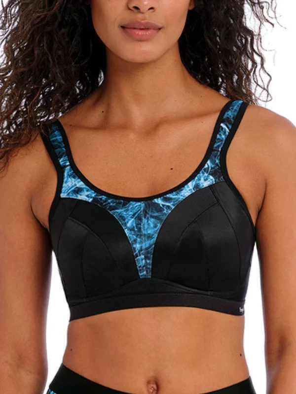 anti - odor women sport bra for freshnessDynamic Non-Wired Sports Bra - Galactic