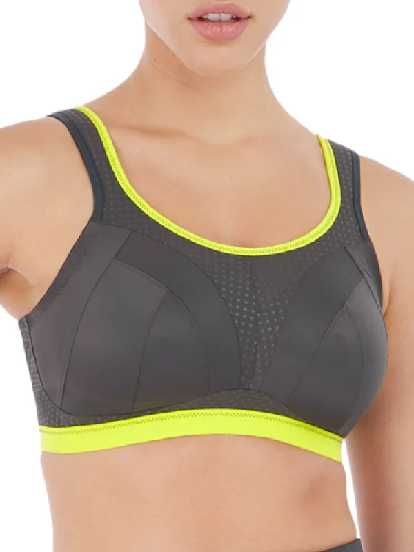 eco - friendly women sport bra made from recycled materialsDynamic Non-Wired Sports Bra - Lime Twist eco - friendly women sport bra made from recycled materialsDynamic Non-Wired Sports Bra - Lime Twist