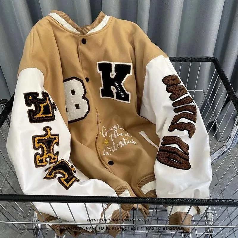 Shaper for a formal event to enhance curves​Embroidered Baseball Uniform Jacket