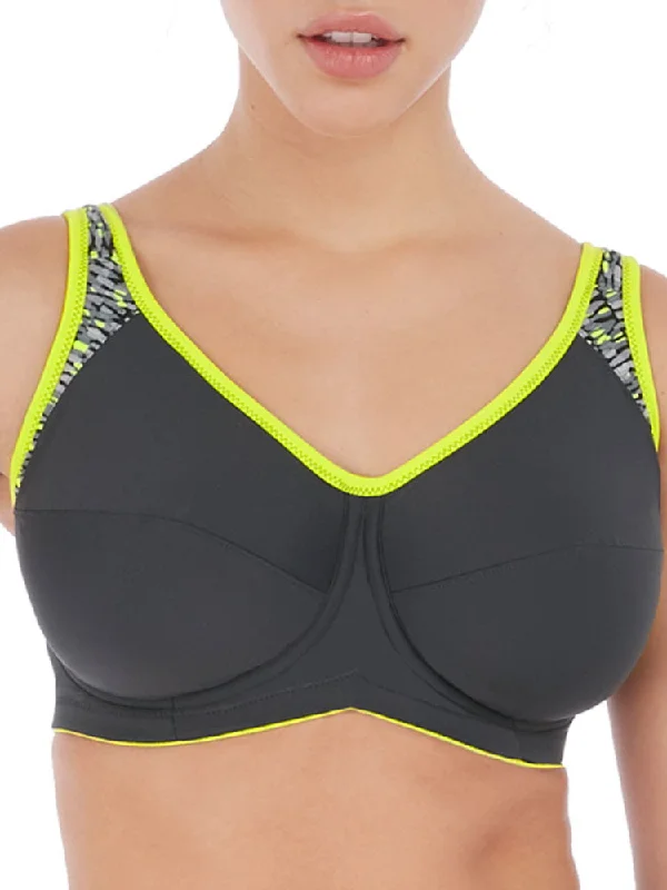 machine - made women sport bra for affordabilityCore Sports Bra - Lime Twist