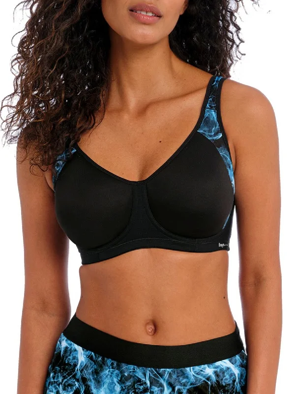 white women sport bra for a clean lookSonic Moulded Spacer Sports Bra -  Galactic