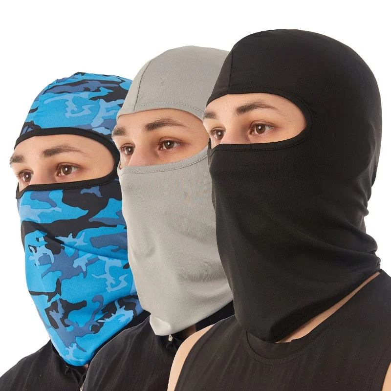Shaper for a dance performance to hold the body in place​Full Cover Face Mask Hat