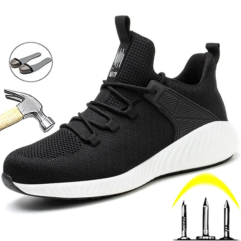 Shaper with a compression level adjustable by zones​Men Protective Shoes