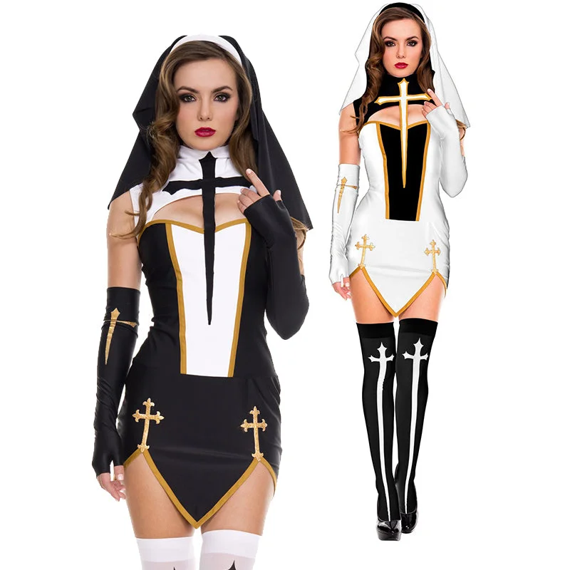 Shaper with a wireless design for more comfort​Nun Superior Costume