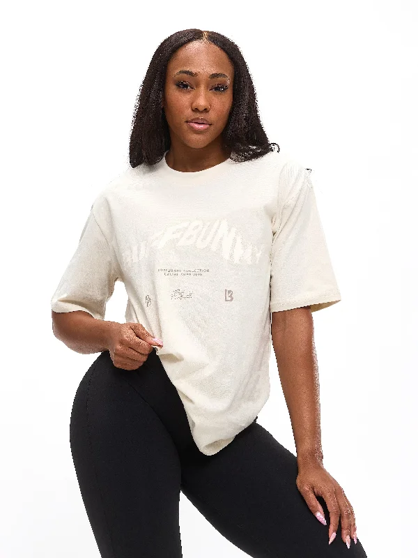 machine - made women sport bra for affordabilityPerfect Vision Tee - Bone