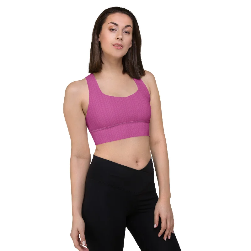 medium impact compression women sport braRose Zing Longline Sports Bra