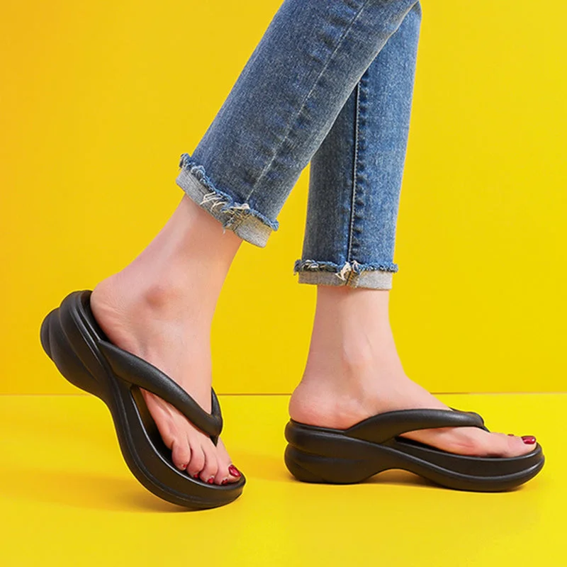 Shaper for a party dress to show off curves​Toe Wedges Heels Sandals