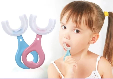 Shaper made of breathable fabric for all - day comfortToothbrush Designed for Children Shaper made of breathable fabric for all - day comfortToothbrush Designed for Children