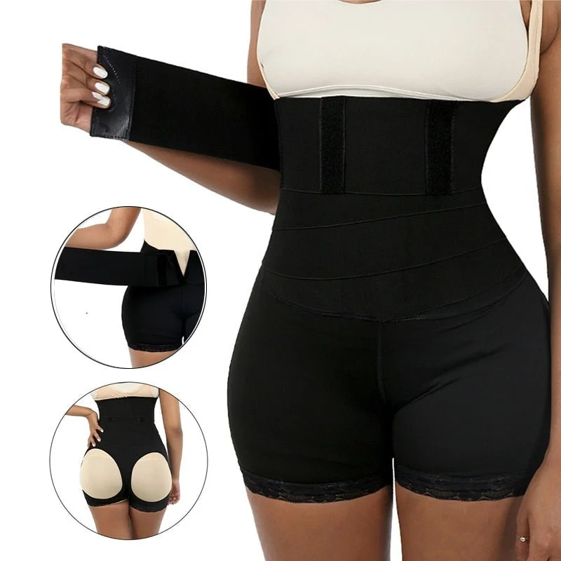 Shaper with a detachable gusset for easy washing​Tummy Control Butt Lifter