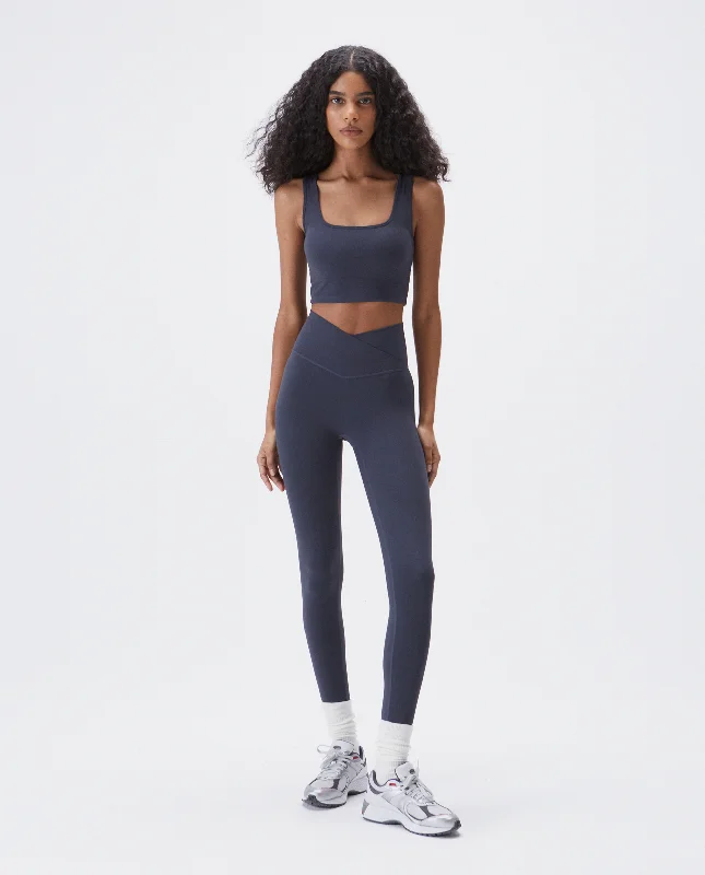 breathable women sport bra for ventilationUltimate Wrap Over Leggings - Midnight Blue breathable women sport bra for ventilationUltimate Wrap Over Leggings - Midnight Blue