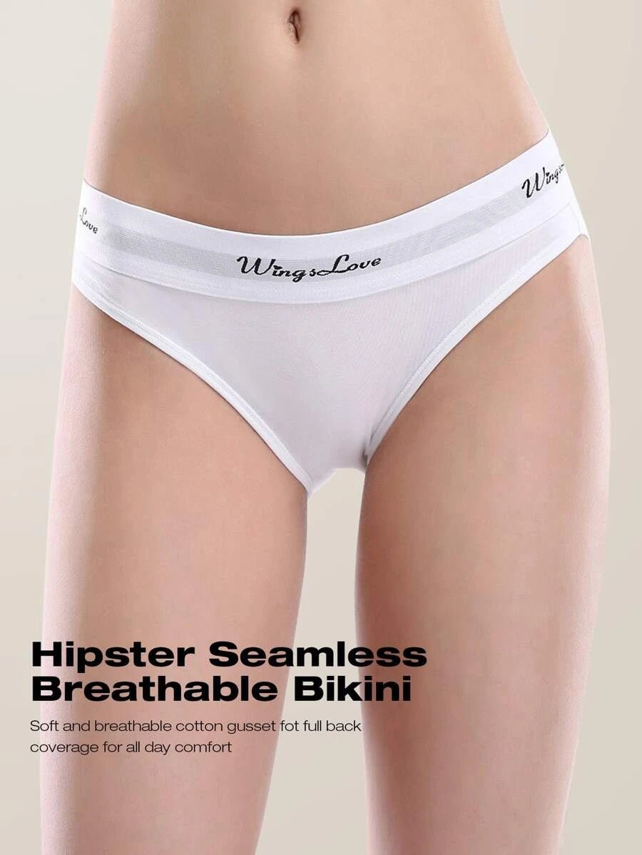 eco - friendly women sport bra made from recycled materialsBikini Seamless Comfort Stretch Underwear 3 PCS White eco - friendly women sport bra made from recycled materialsBikini Seamless Comfort Stretch Underwear 3 PCS White