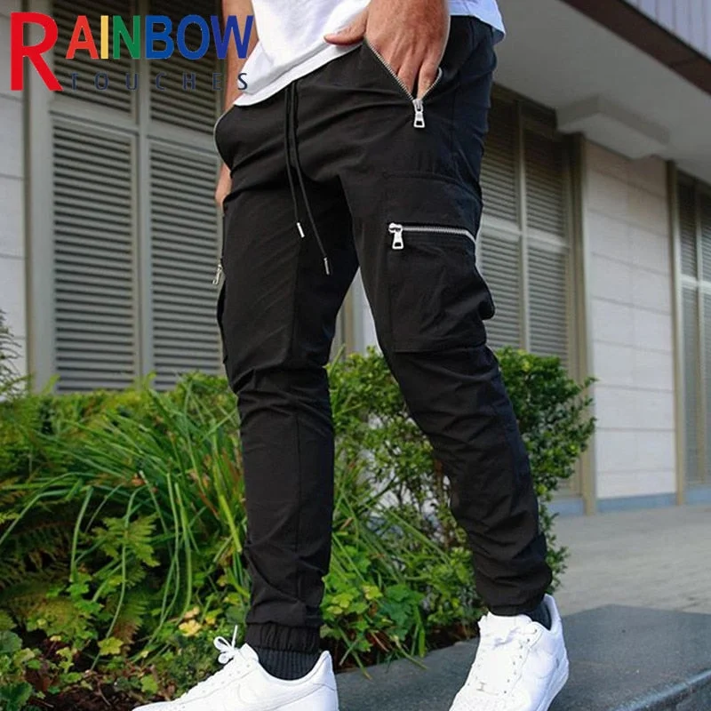 High - waisted shaper shorts for tummy control​Zip Pocket Men's Cargo Pants
