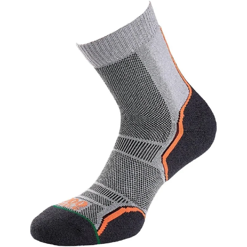 Women's arch - support socks for better comfort1000 Mile Trail (2 Pack) Womens Running Socks - Grey Women's arch - support socks for better comfort1000 Mile Trail (2 Pack) Womens Running Socks - Grey