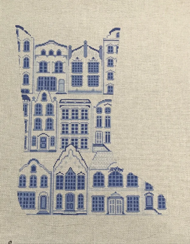 Wedding stockings for a bridal look19F Delft House Stocking