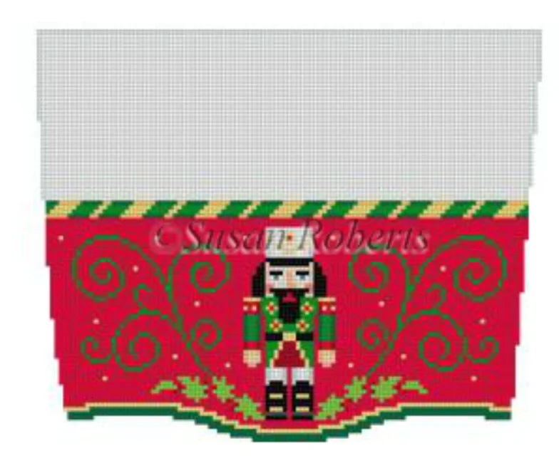 Reinforced - toe stockings for durability3106 Nutcracker Stocking Cuff