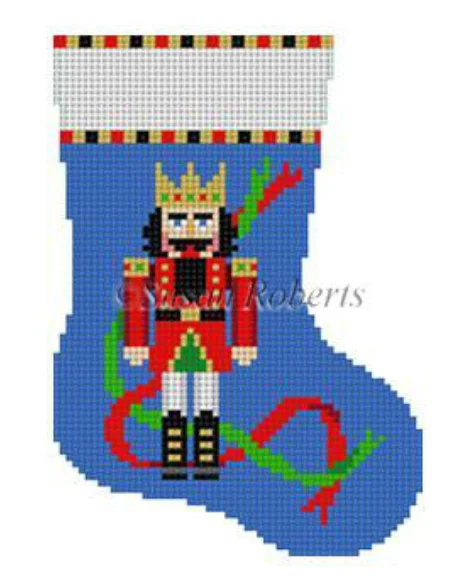 Satin - lined stockings for extra comfort5405 Nutcracker in Ribbons Mini Stocking