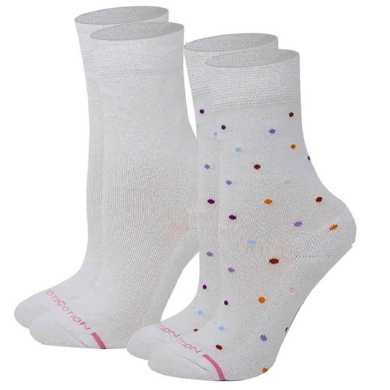 Women's wool - rich socks for winter warmthCrew Diabetic Socks | Multidots Half-Cushion | Dr Motion ( 2 Pack ) Women's wool - rich socks for winter warmthCrew Diabetic Socks | Multidots Half-Cushion | Dr Motion ( 2 Pack )