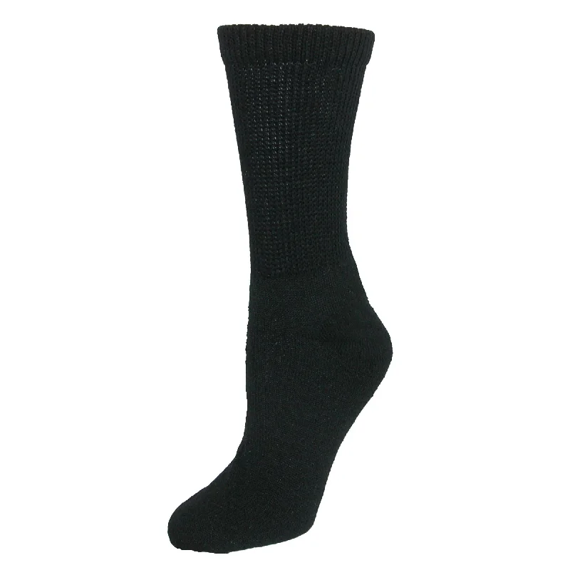 Women's no - show socks with a floral motifCTM® Women's Diabetic Crew Socks (3 Pair Pack) Women's no - show socks with a floral motifCTM® Women's Diabetic Crew Socks (3 Pair Pack)