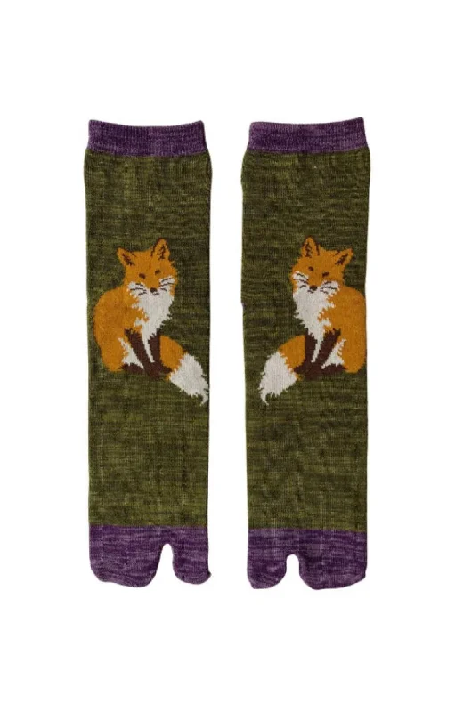 Women's sheer over - the - knee socks for a sexy appealFoxy Tabi Toe Socks