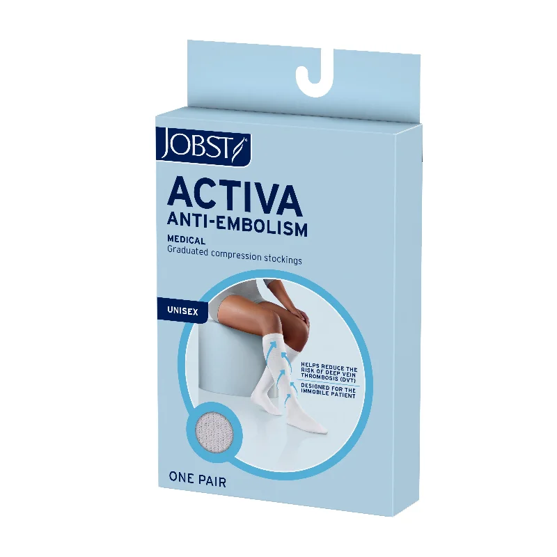 Women's silk - lined socks for a luxurious feelJOBST® ACTIVA Anti-Embolism Knee High 18 mmHg Women's silk - lined socks for a luxurious feelJOBST® ACTIVA Anti-Embolism Knee High 18 mmHg