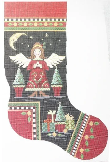 Opaque stockings in a classic black colorKCN1615ST Midnight Angel Stocking