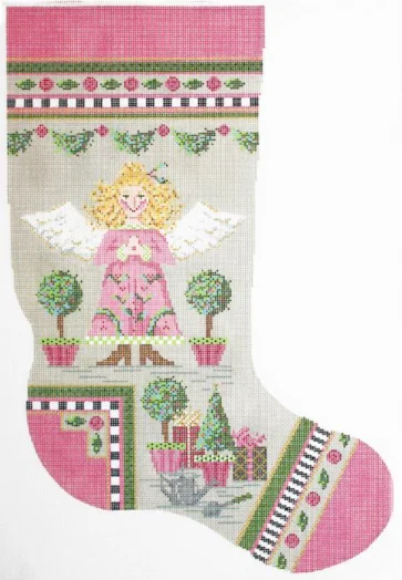 Beach - style stockings for a coastal lookKCN1616ST Topiary Angel Stocking
