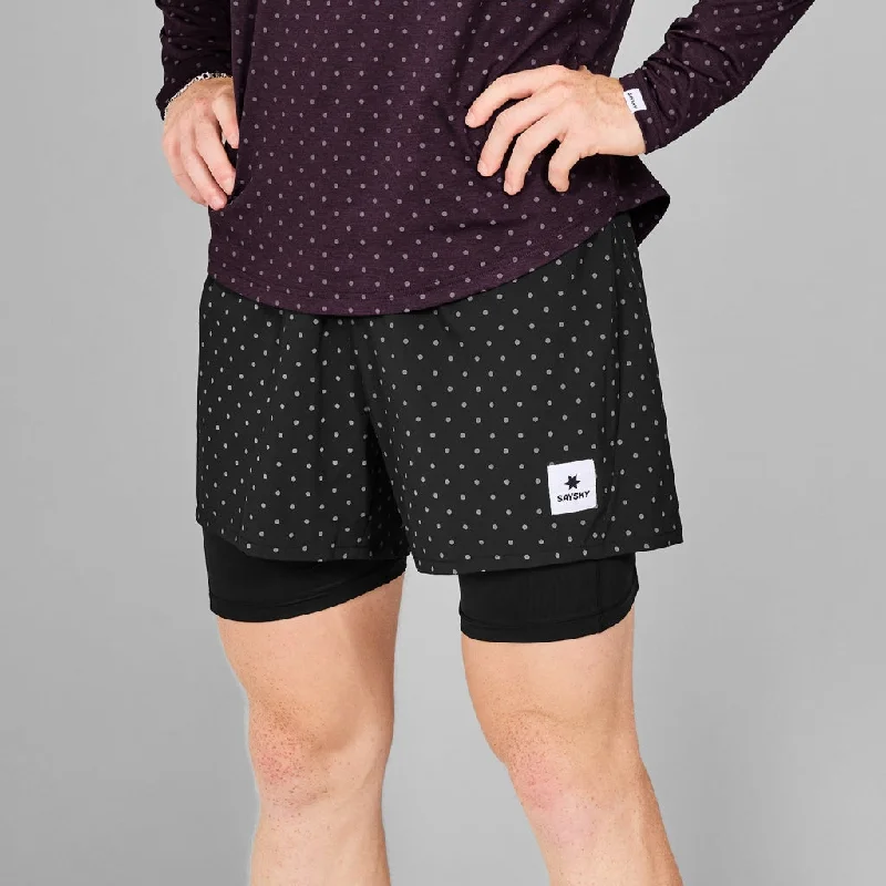women tights made of cotton for breathabilityPolka 2 In 1 Pace Shorts 5''