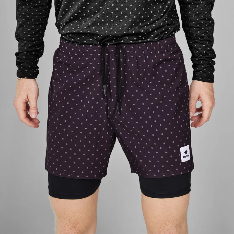 women tights with a ribbed texture for added interestPolka 2 In 1 Pace Shorts 5''