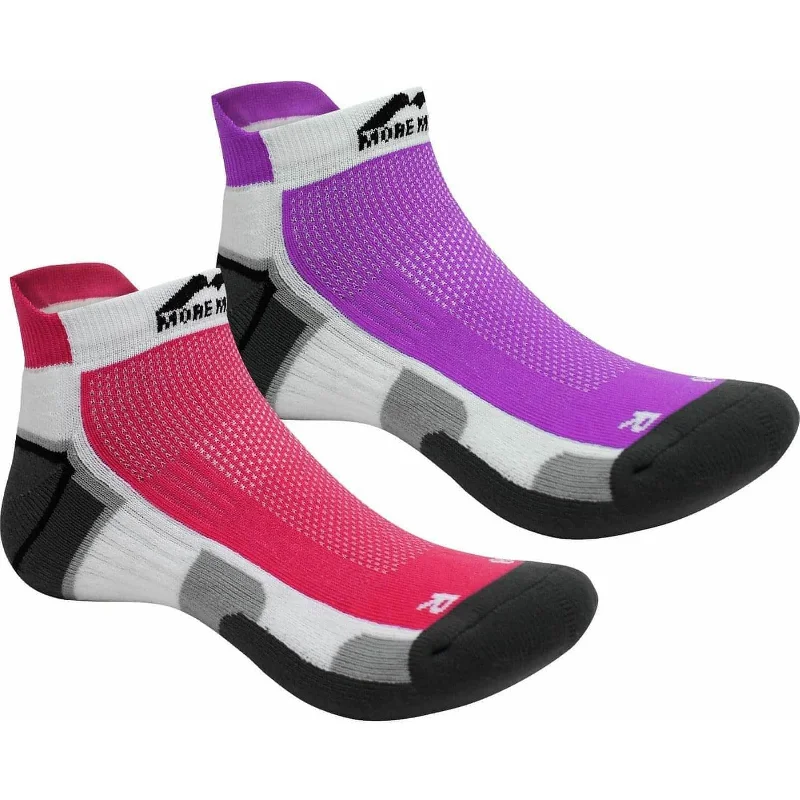 Women's arch - support socks for better comfortMore Mile Miami Womens Running Socks 2 Pack Women's arch - support socks for better comfortMore Mile Miami Womens Running Socks 2 Pack