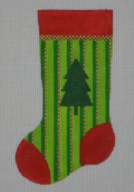 Argyle - printed stockings for a preppy styleMS10 Tree Mini Stocking