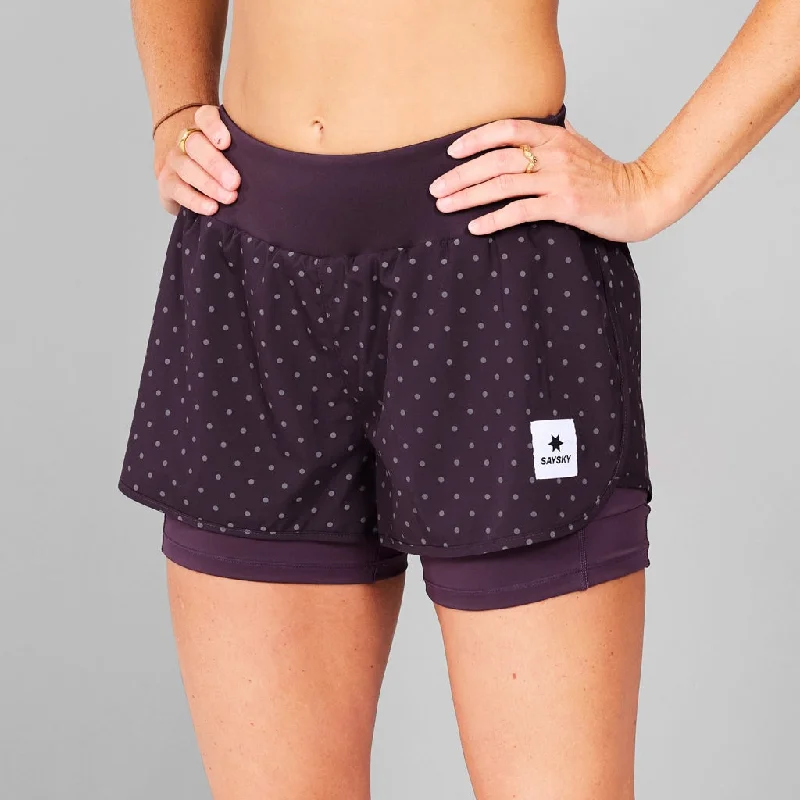 women tights for dance classes like ballet and jazzPolka 2 In 1 Pace Shorts 3''