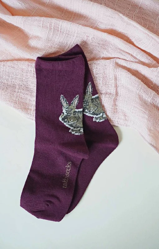 Women's microfiber socks for a lightweight optionAnimal Rescue Pairs Bunny Rabbit Socks Women's microfiber socks for a lightweight optionAnimal Rescue Pairs Bunny Rabbit Socks