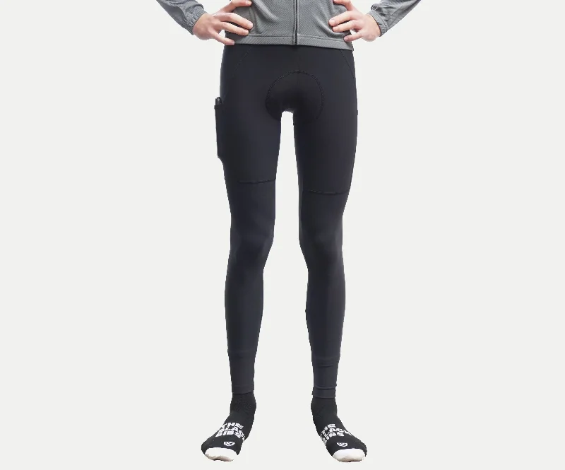 fleece - lined women tights for warmth in winterUltimate Non-Thermal Bib Tights