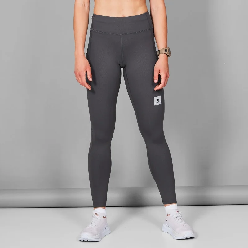 women tights with a holographic effect for a futuristic stylePace+ Long Tights