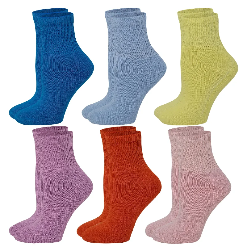 Women's wool - rich socks for winter warmthWomens 6 Pairs Medi-Socks Diabetes & Circulation High Ankle Socks 9-11 Women's wool - rich socks for winter warmthWomens 6 Pairs Medi-Socks Diabetes & Circulation High Ankle Socks 9-11