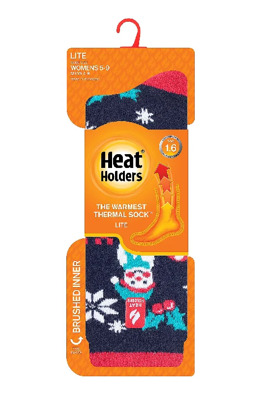 Women's crew socks with a polka - dot printWomen's Festive Christmas LITE™ Socks
