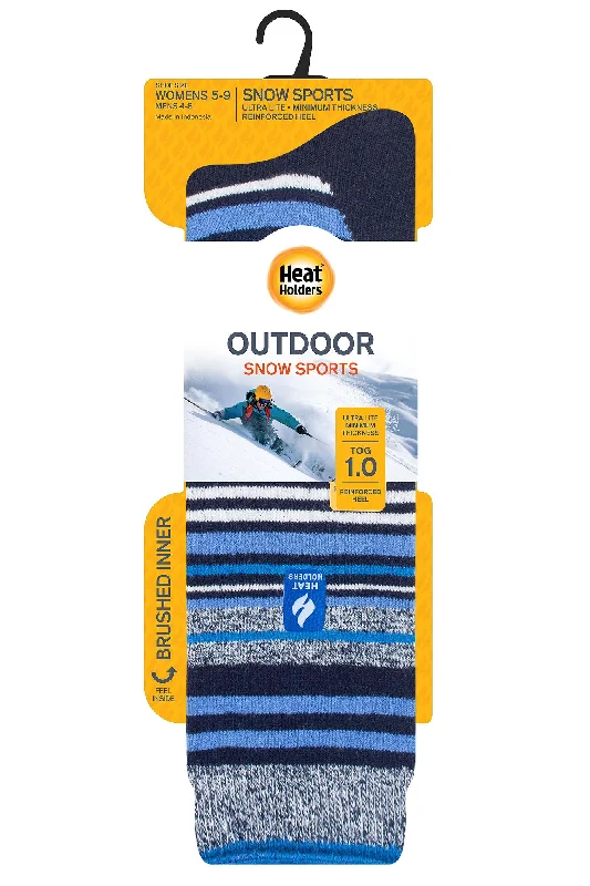 Women's cotton blend socks for breathabilityWomen's Long Stripe ULTRA LITE™ Snow Sports Socks Women's cotton blend socks for breathabilityWomen's Long Stripe ULTRA LITE™ Snow Sports Socks