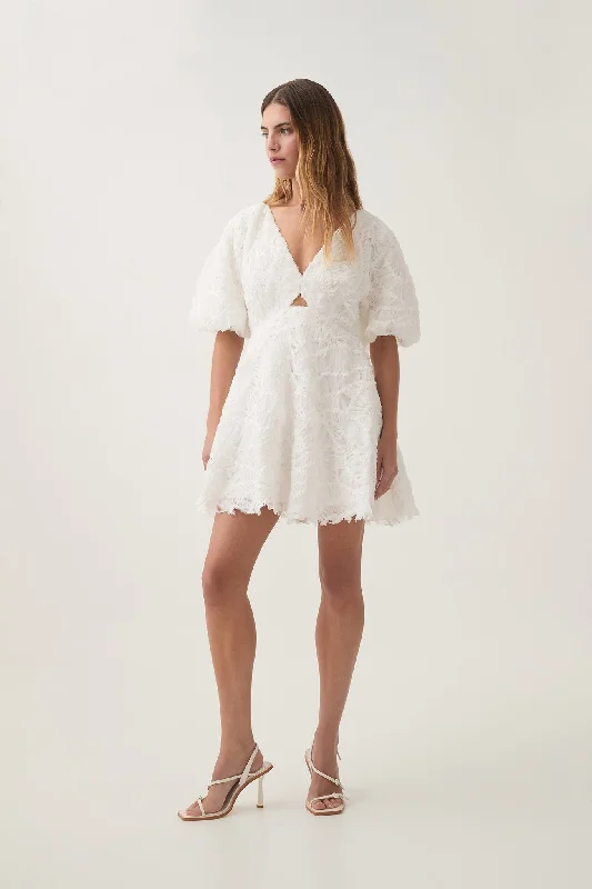 Cotton mini dresses for a comfortable everyday optionFlorential Mini Swing Dress