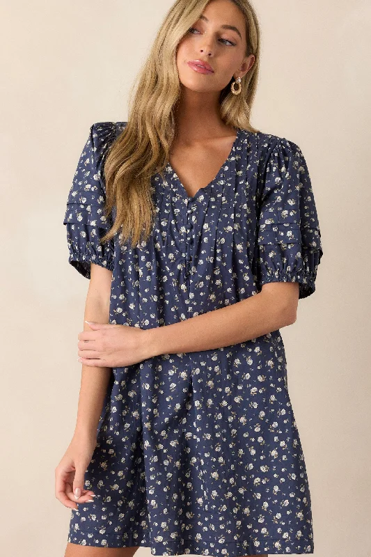 Mini dresses with polka dot patternsNever Enough 100% Cotton Navy Puff Sleeve Mini Dress Mini dresses with polka dot patternsNever Enough 100% Cotton Navy Puff Sleeve Mini Dress