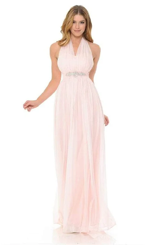 A - line cocktail wedding guest dresses in pastel colorsLenovia 5201 - Plunging Halter A-Line Prom Dress A - line cocktail wedding guest dresses in pastel colorsLenovia 5201 - Plunging Halter A-Line Prom Dress