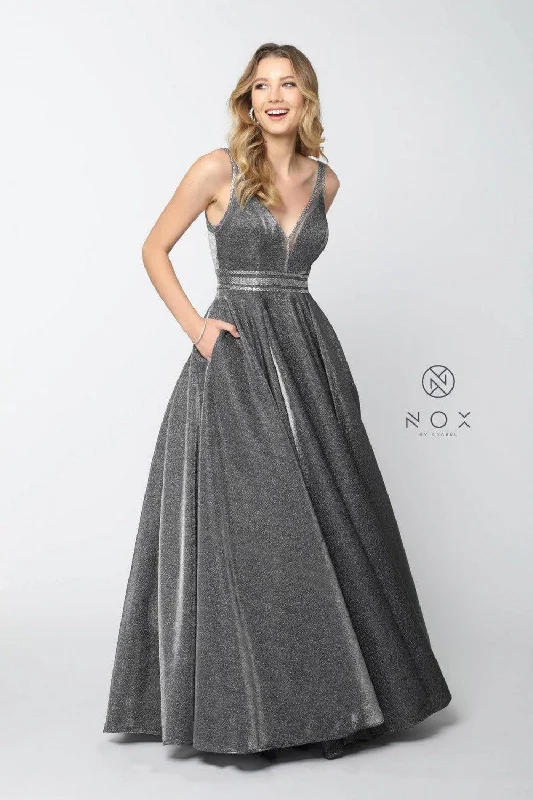 Strapless wedding guest dresses with rhinestone - studded bodicesLong Formal Metallic Prom Dress Evening Gown Strapless wedding guest dresses with rhinestone - studded bodicesLong Formal Metallic Prom Dress Evening Gown