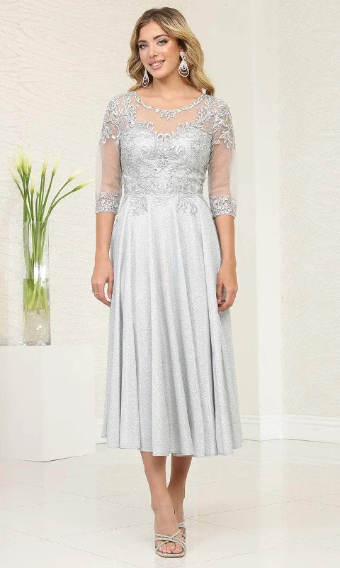 Sleeveless wedding guest dresses with pleated bodicesMay Queen MQ2057 - Illusion Scoop Tea Length Prom Dress Sleeveless wedding guest dresses with pleated bodicesMay Queen MQ2057 - Illusion Scoop Tea Length Prom Dress