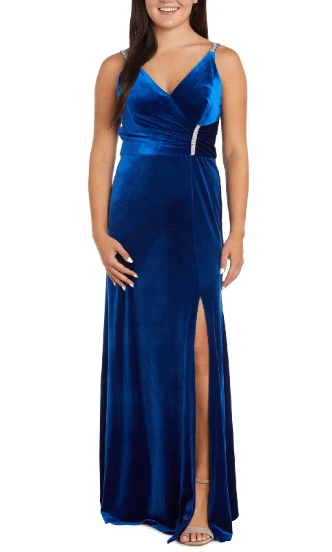 Wedding guest dresses with pom - pom trims for a playful lookNightway 22093 - Rhinestone Accent V-Neck Evening Gown Wedding guest dresses with pom - pom trims for a playful lookNightway 22093 - Rhinestone Accent V-Neck Evening Gown
