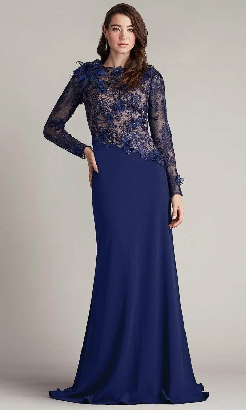 Ribbed - texture wedding guest dresses in neutral colorsTadashi Shoji CDV16206LXY - Embroidered Evening Gown Ribbed - texture wedding guest dresses in neutral colorsTadashi Shoji CDV16206LXY - Embroidered Evening Gown
